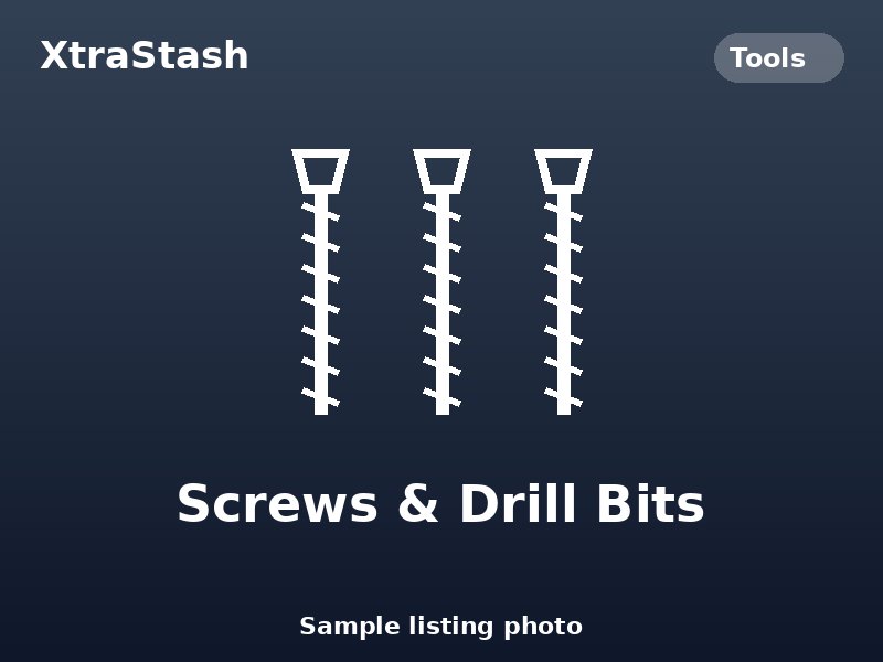 [SAMPLE] Box of Screws & Drill Bits — FREE - Image 1